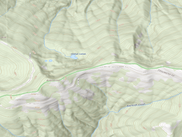 USGS topographic map of Road317-025