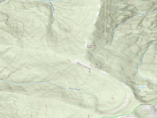 USGS topographic map of Road331-037