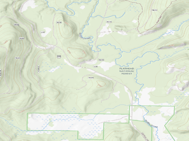 USGS topographic map of Road538-3