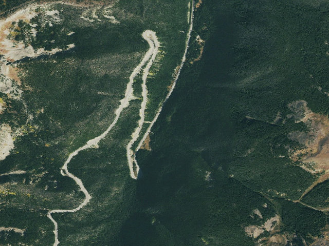 Aerial image of Robbers Roost