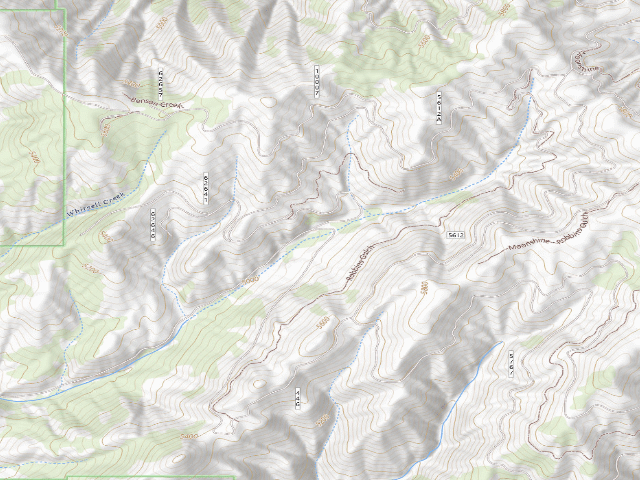 USGS topographic map of Robbins Gulch 001