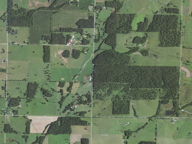 Aerial image of Robert E. Talbot Conservation Area
