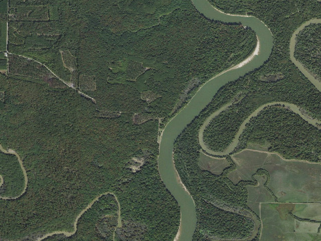 Aerial image of Robinwood Camping Area