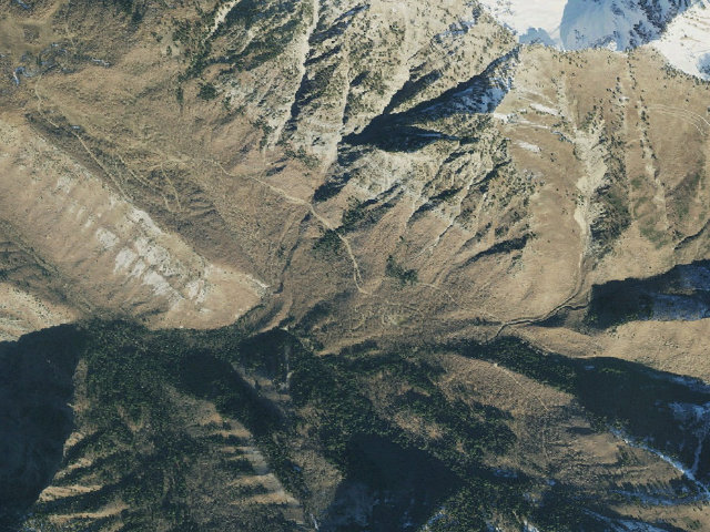 Aerial image of Rock Canyon