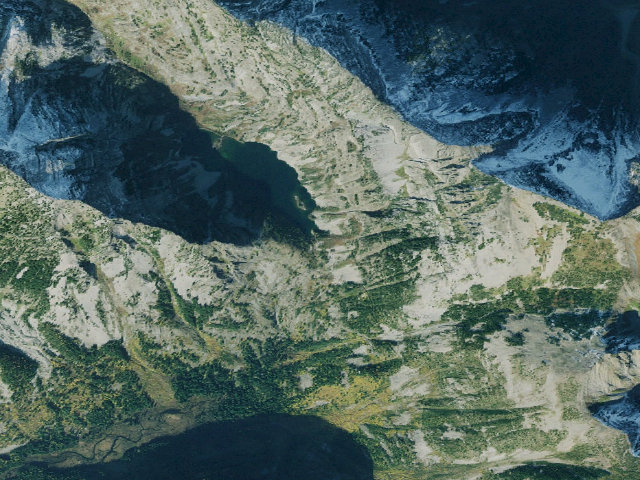 Aerial image of Rock Creek