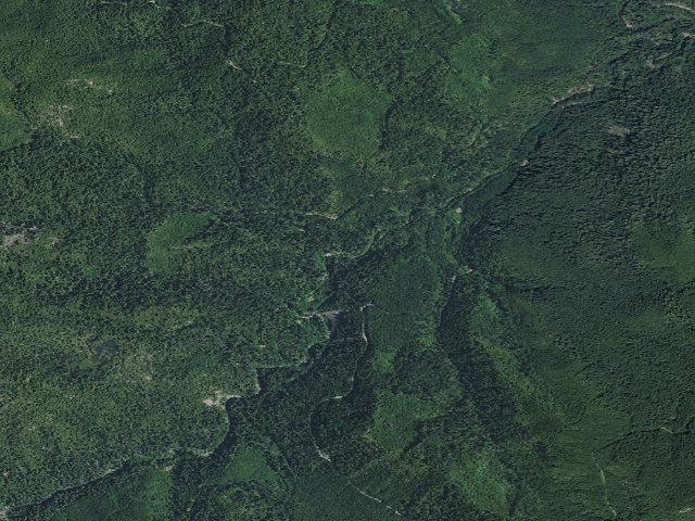 Aerial image of Rock Creek