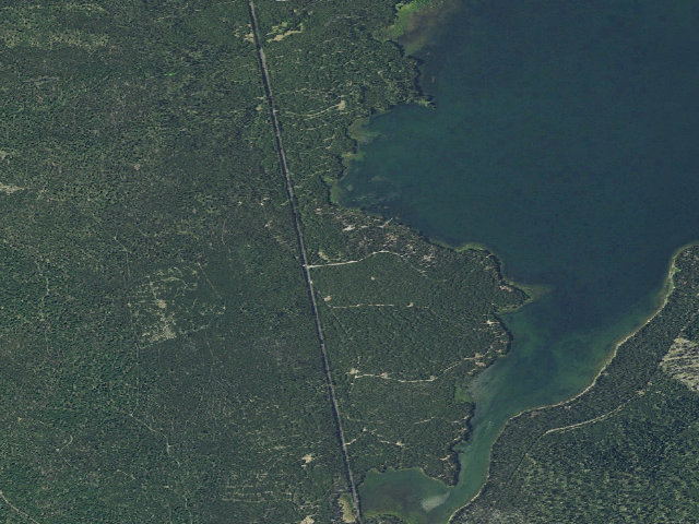 Aerial image of Rock Creek
