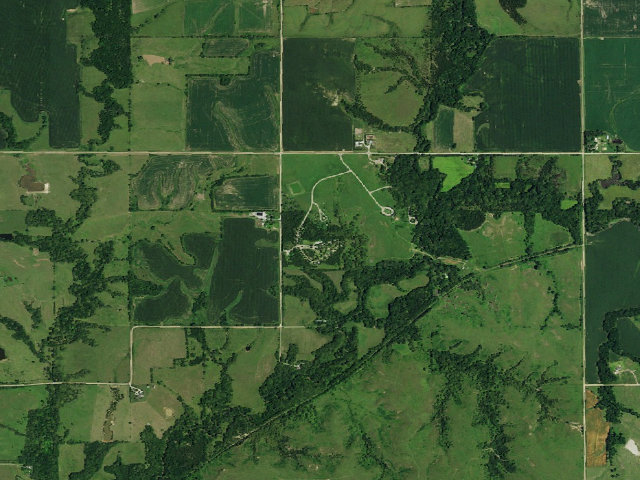 Aerial image of Rock Creek Station SRA