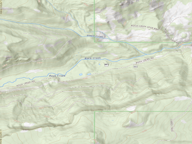 USGS topographic map of Rockcr07B