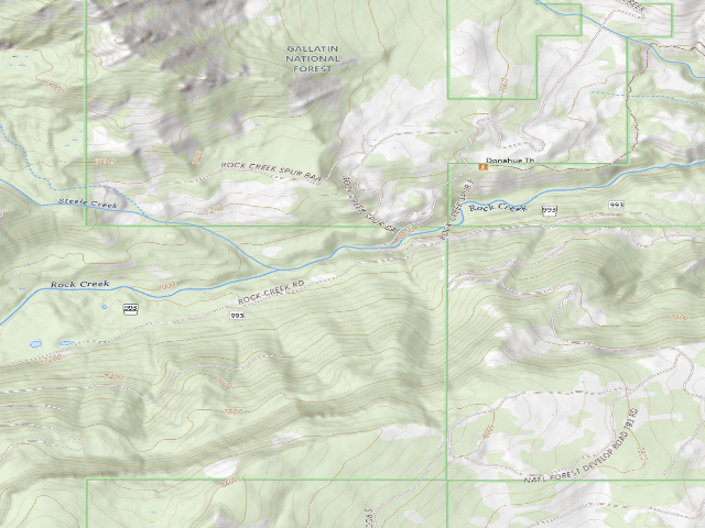 USGS topographic map of Rockcr09