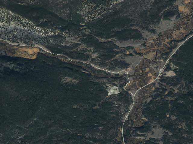 Aerial image of Rocks