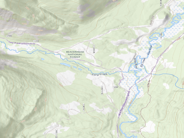 USGS topographic map of Rocks
