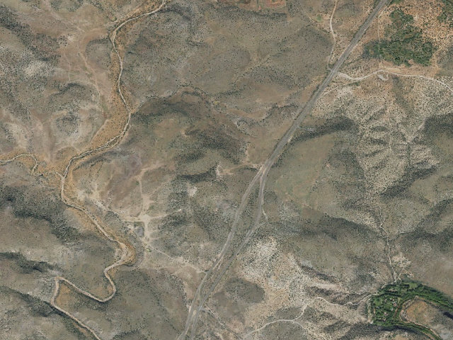 Aerial image of Rockview Dispersed Camping Area