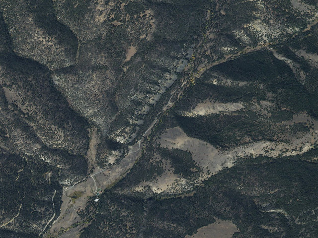 Aerial image of Rocky Entrance