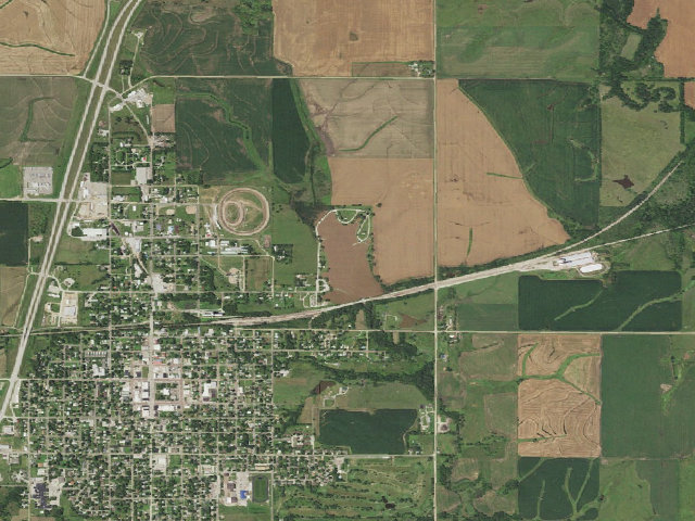 Aerial image of Rocky Pond (Belleville)