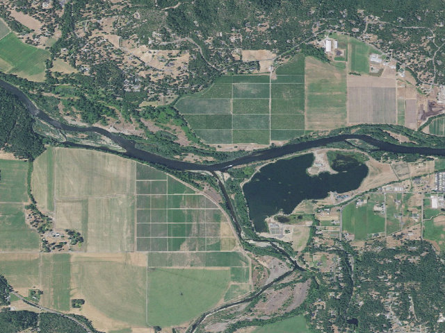 Aerial image of Rogue Wild & Scenic River