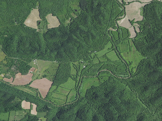 Aerial image of Rolling Fork WMA - Primitive Camping Area