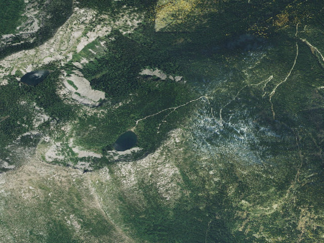 Aerial image of Roman Nose