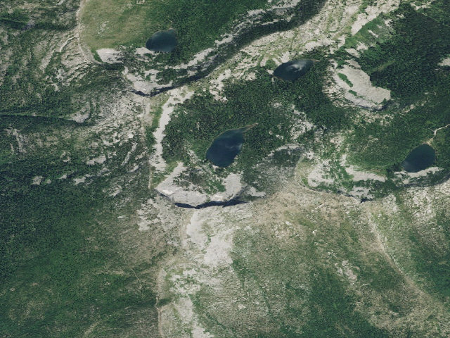 Aerial image of Roman Nose Upper Lake (2)