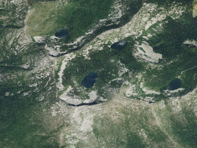 Aerial image of Roman Nose Upper Lake (2)