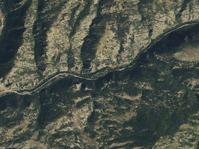 Aerial image of Rosy Lane Campground