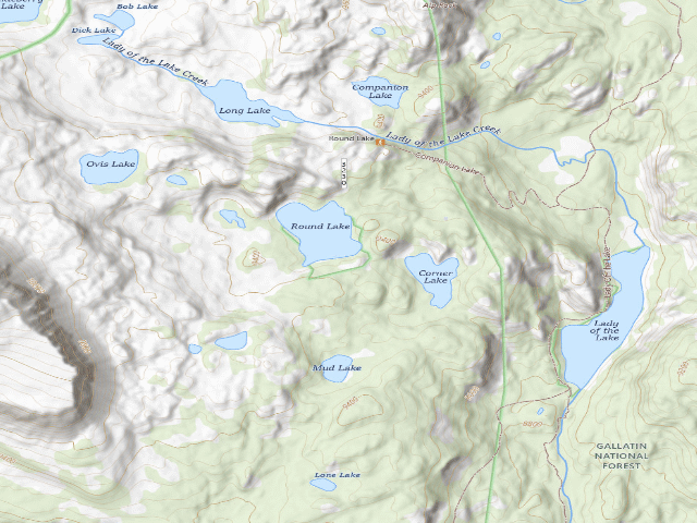 USGS topographic map of Round Lake-004