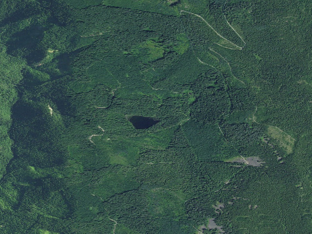 Aerial image of Round Lake