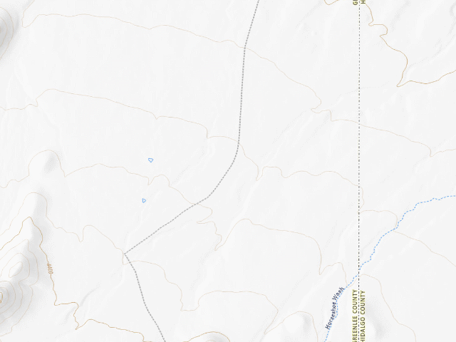 USGS topographic map of Round Mountain Rockhound Area