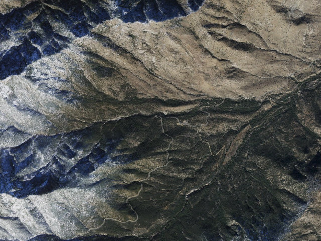 Aerial image of Round The Mountain