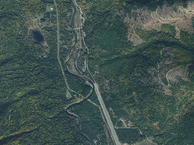 Aerial image of Ruby Ridge 01