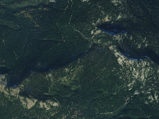 Aerial image of Ruby Ridge Trailhead 01