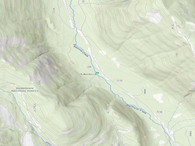 USGS topographic map of Ruffed Grouse