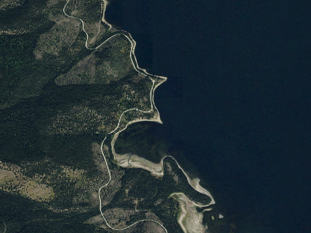 Aerial image of Rumbaugh Ridge