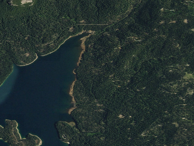 Aerial image of Running Deer (Family Cg)