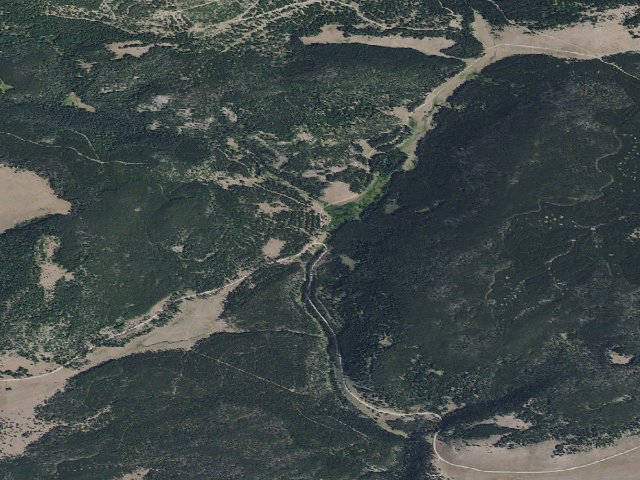 Aerial image of Russian Creek Rd 2011-1