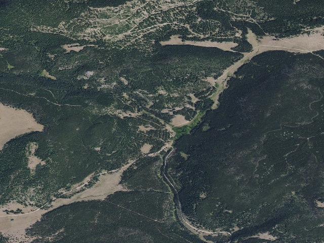 Aerial image of Russian Creek Rd 2011-4