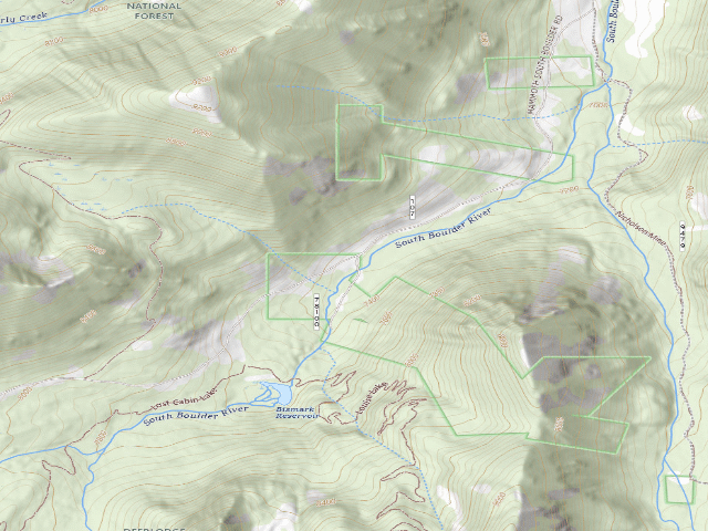 USGS topographic map of S Boulder 107-044