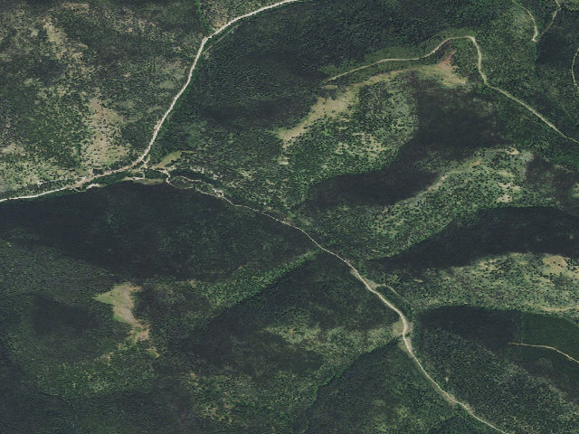 Aerial image of S. Fk Poorman Crk Rd 4134-005