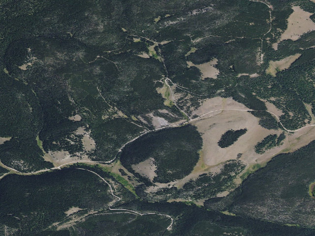 Aerial image of S. Fork Judith Rd 487-1