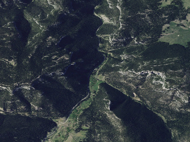 Aerial image of S Fork Judith Rd 487-10