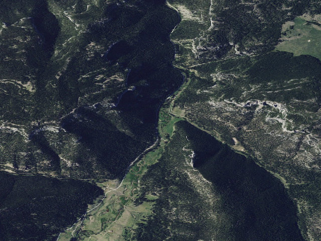 Aerial image of S Fork Judith Rd 487-9