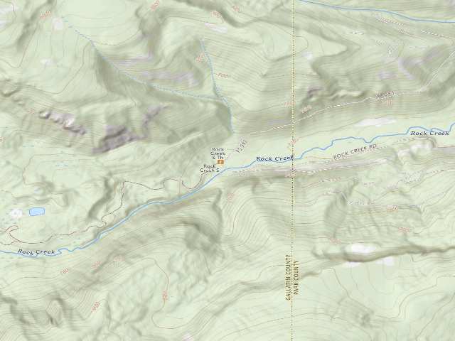 USGS topographic map of S Rock 003