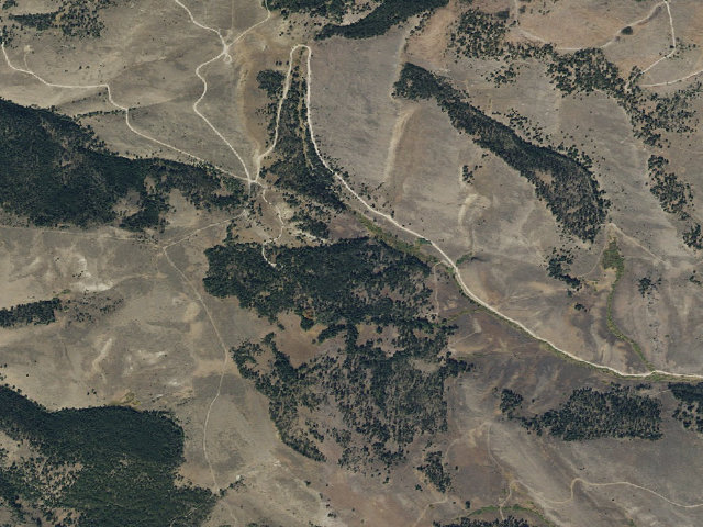Aerial image of Sacajawea Memorial Campground
