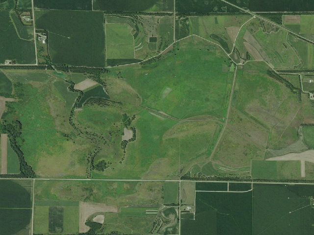 Aerial image of Sacramento-Wilcox WMA