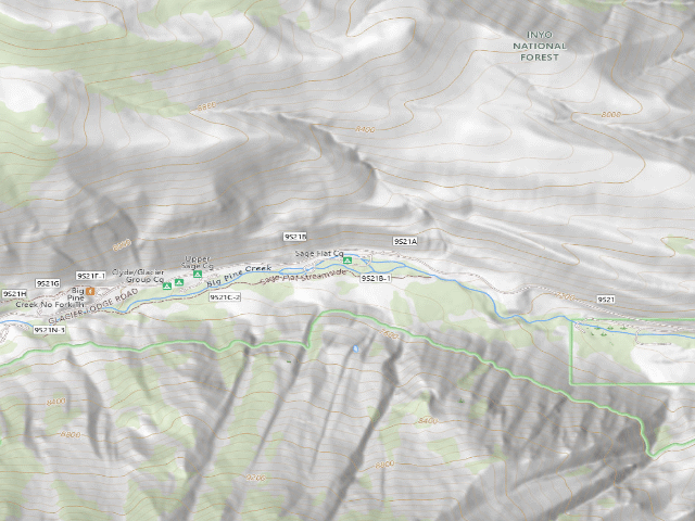 USGS topographic map of Sage Flat Cg
