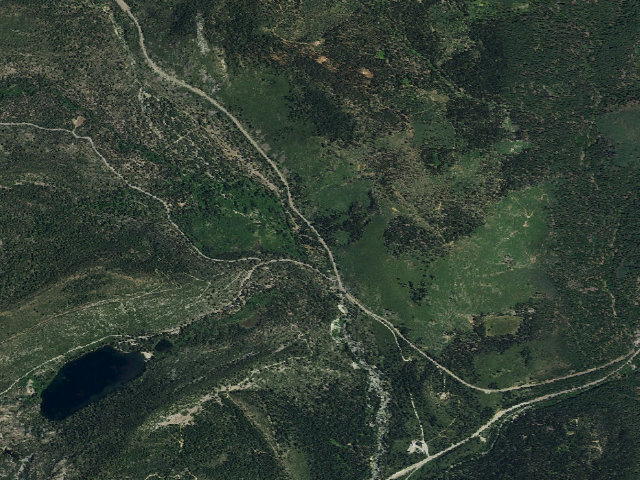 Aerial image of Salmon Creek