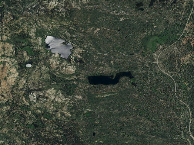 Aerial image of Salmon  Lakes