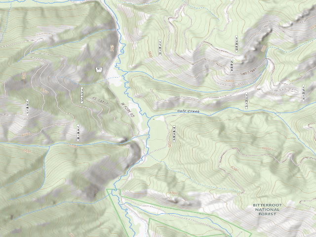 USGS topographic map of Salt Ck-04B