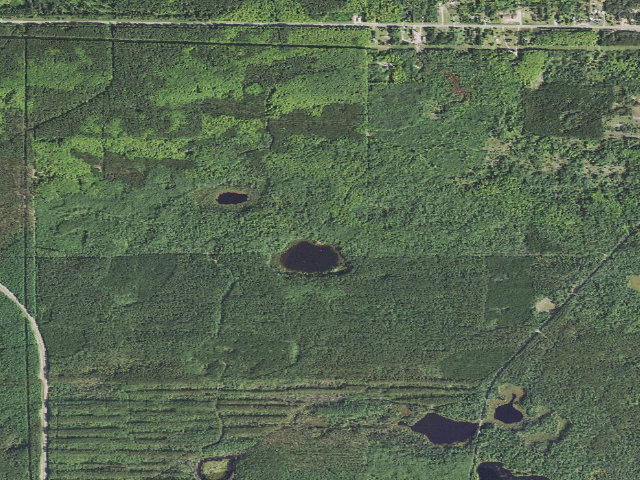 Aerial image of Salt Lake Camping Area