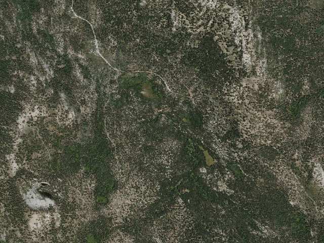 Aerial image of Sample Meadow Campground